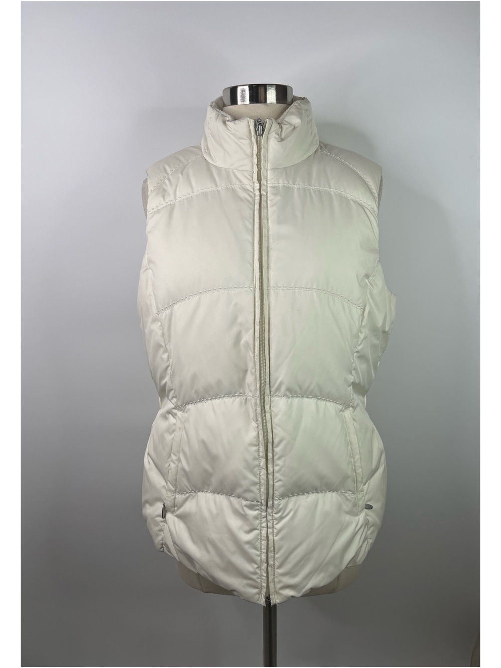 Eddie Bauer Quilted Premium Goose Down Jacket Vest